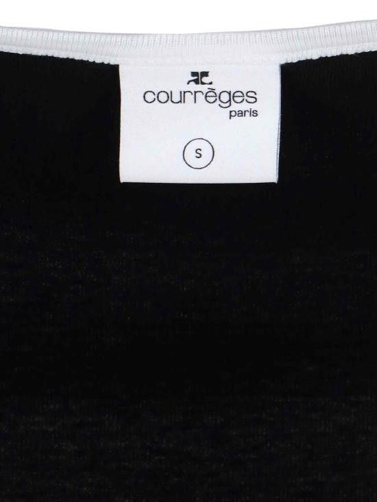 Courreges COURREGES Women Mid Skirts 225JRO600JS0203 9901 Black Size S / US 4 / IT 40 - 3 Thumbnail
