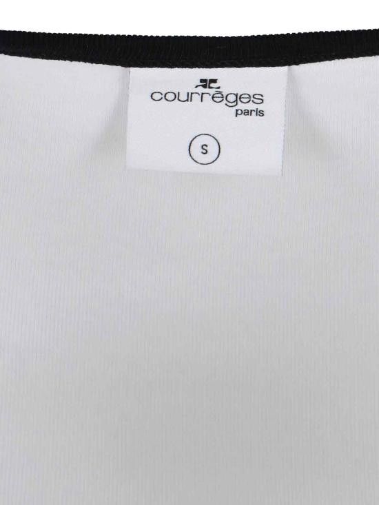 Courreges COURREGES Women Mid Skirts 225JRO600JS0203 0098 White Size L / US 10 / IT 46 - 3 Thumbnail