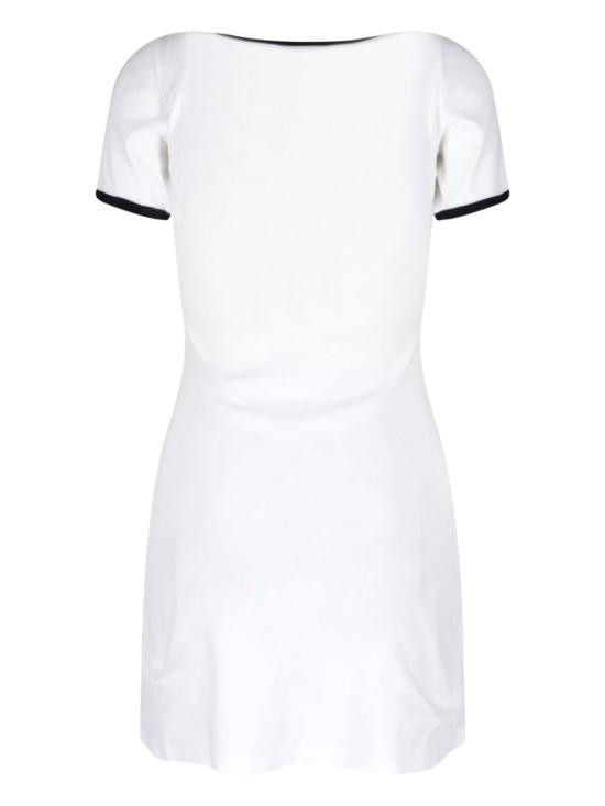 Courreges COURREGES Women Mid Skirts 225JRO600JS0203 0098 White Size S / US 4 / IT 40 - 2 Thumbnail