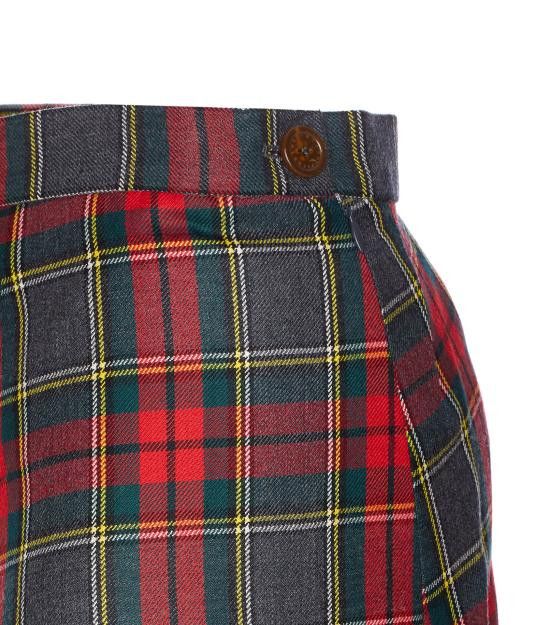 Vivienne Westwood VIVIENNE WESTWOOD Women Mid Skirts 1K01002D W0176H203 Red Size 26" / US 2 / IT 38 - 3 Thumbnail