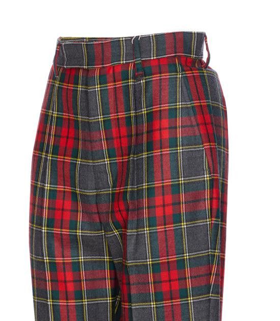 Vivienne Westwood VIVIENNE WESTWOOD Women Straight Pants 1F010008 W0176H203 Red Size 26" / US 2 / IT 38 - 3 Thumbnail