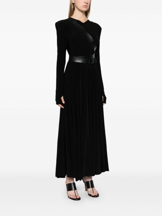 Norma Kamali NORMA KAMALI Women Long Skirts KK3243PLF88 001 Black Size S / US 4 / IT 40 - 2 Thumbnail