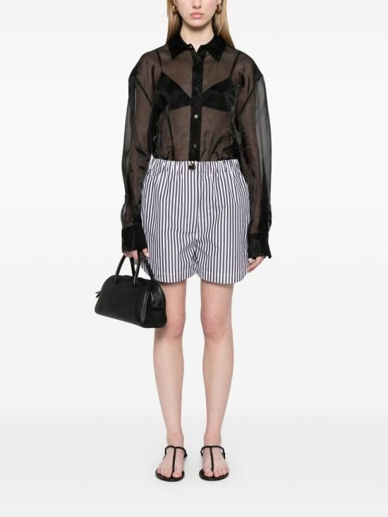 Sportmax SPORTMAX Women Shorts & Burmudas 12141042600 003 Black Size 27" / US 4 / IT 40 - 3 Thumbnail