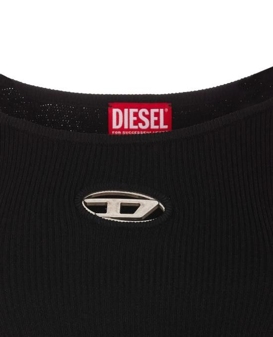 Diesel DIESEL Women Sweater A14189 0DLAX9XX Black Size M / US 6-8 / IT 42-44 - 4 Thumbnail