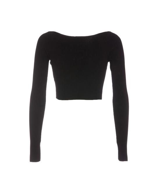 Diesel DIESEL Women Sweater A14189 0DLAX9XX Black Size S / US 4 / IT 40 - 2 Thumbnail