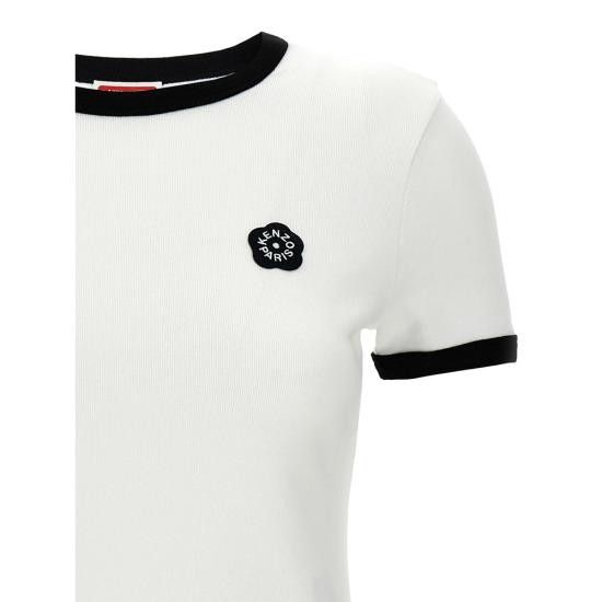 Kenzo KENZO Women Tops FF52TS1564SJ 01 WHITE Size XS / US 0-2 / IT 36-38 - 2 Thumbnail