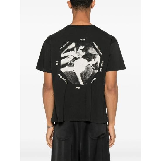 Enfants Riches Deprimes ENFANTS RICHES DEPRIMES Women Tops 010 823 FABK BLACK Size S / US 4 / IT 40 - 4 Thumbnail