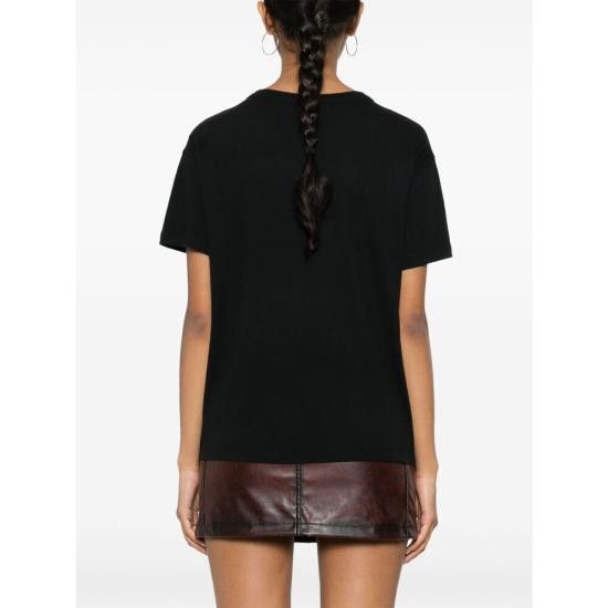 Zadig & Voltaire ZADIG & VOLTAIRE Women Tops JWTS01669 NOIR BLACK Size M / US 6-8 / IT 42-44 - 2 Thumbnail