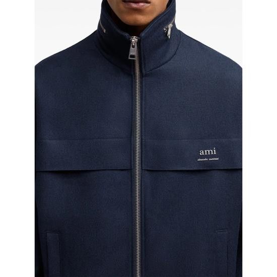 AMI AMI Men Jacket HJK058 WV0018 4011 BLUE Size US S / EU 44-46 / 1 - 6 Thumbnail