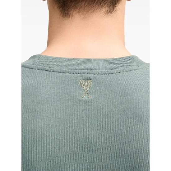 AMI AMI Men T-Shirts UTS024 726 4013 GREEN Size US S / EU 44-46 / 1 - 5 Thumbnail