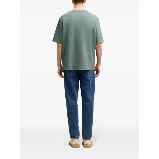 AMI AMI Men T-Shirts UTS024 726 4013 GREEN Size US S / EU 44-46 / 1 - 3 Thumbnail