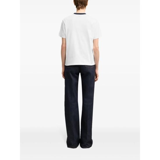 AMI AMI Men T-Shirts UTS047 724 100 WHITE Size US L / EU 52-54 / 3 - 2 Thumbnail