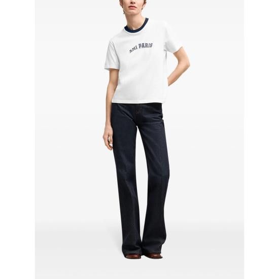 AMI AMI Men T-Shirts UTS047 724 100 WHITE Size US XL / EU 56 / 4 - 5 Thumbnail