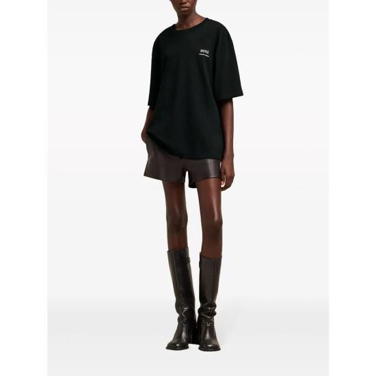 AMI AMI Men T-Shirts UTS024 726 001 BLACK Size US L / EU 52-54 / 3 - 2 Thumbnail