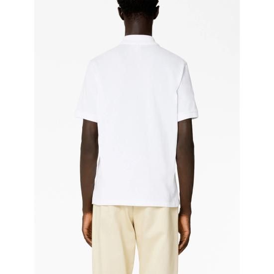 AMI AMI Men Polo Shirts BFHPL001 760 100 WHITE Size US S / EU 44-46 / 1 - 3 Thumbnail