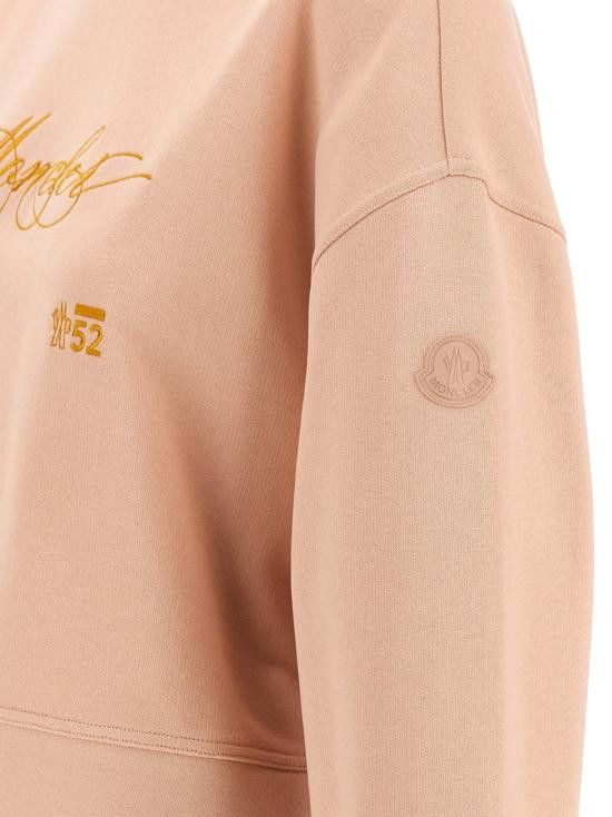 Moncler MONCLER Women Hoodies K20938G00007 899V4519 Pink Size S / US 4 / IT 40 - 4 Thumbnail