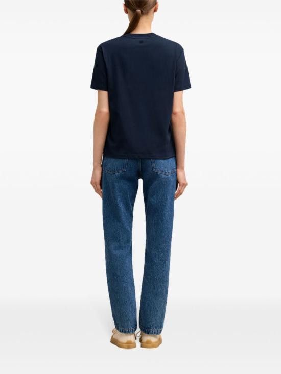 AMI AMI Men T-Shirts BFUTS035 724430 Blue Size US S / EU 44-46 / 1 - 2 Thumbnail