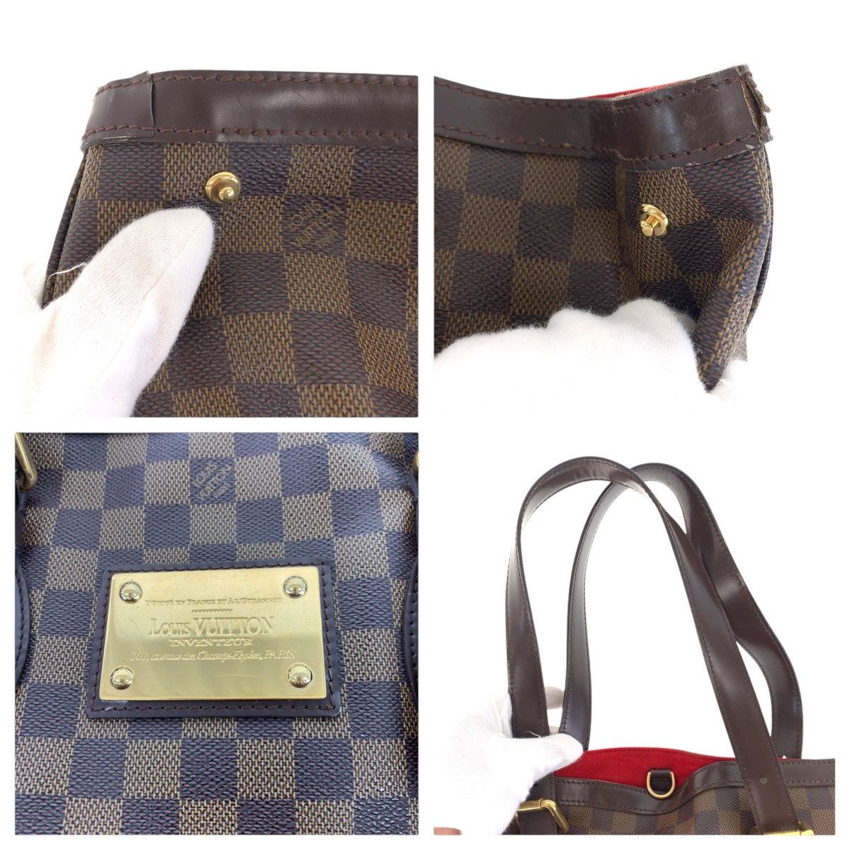 Louis Vuitton Louis Vuitton Louis Vuitton Hampstead MM Damier 2way bag Canvas Shoulder Bag N51204 Size ONE SIZE - 5 Thumbnail