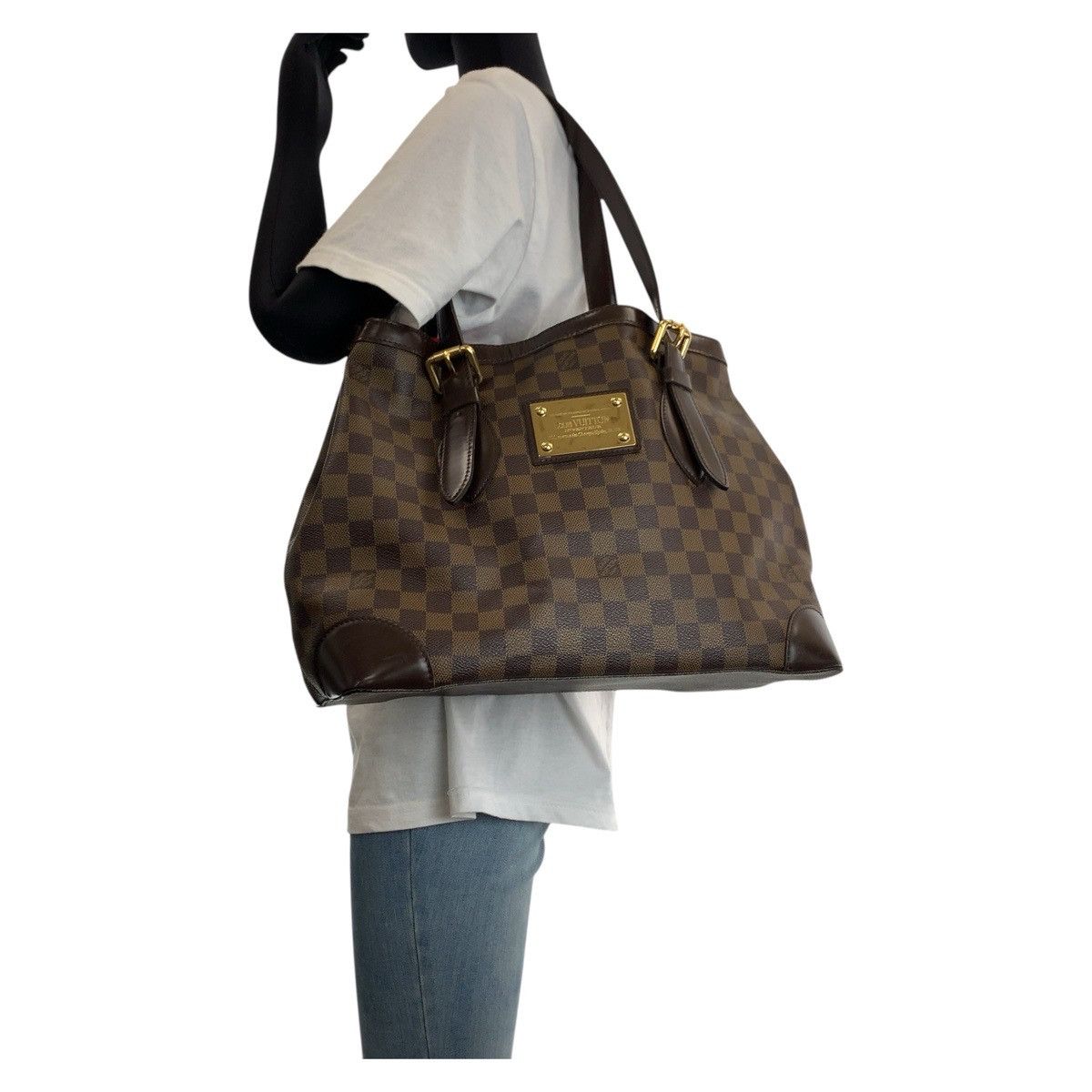 Louis Vuitton Louis Vuitton Louis Vuitton Hampstead MM Damier 2way bag Canvas Shoulder Bag N51204 Size ONE SIZE - 8 Thumbnail