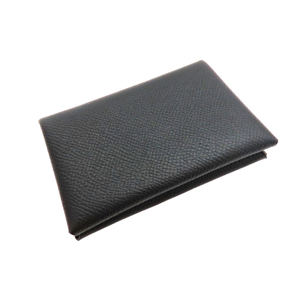Hermes Hermes Hermes Calvi Epsom Card Case Leather Card Case Stamp W (2024) Size ONE SIZE - 4 Thumbnail