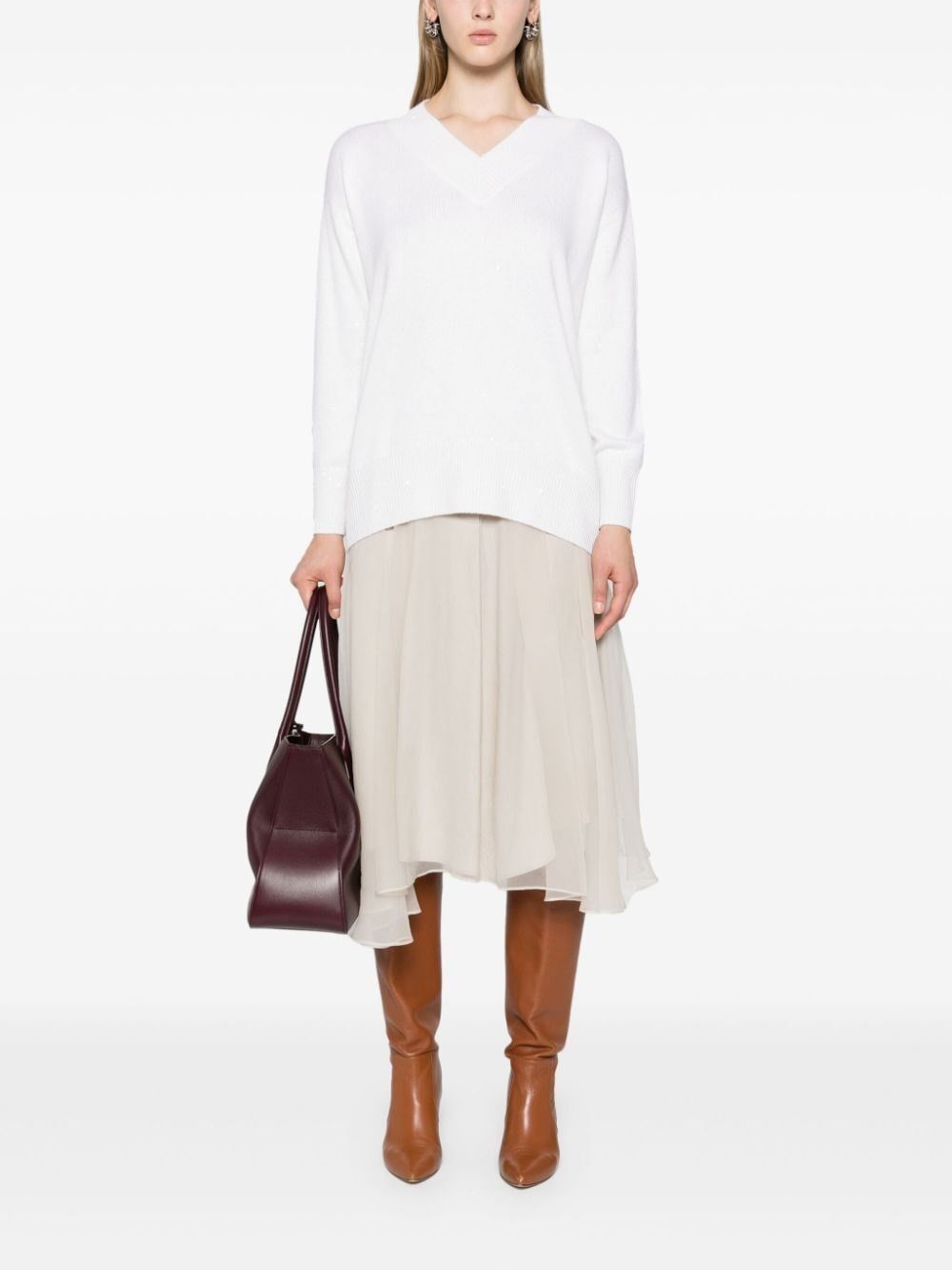 Brunello Cucinelli Sweater Size S / US 4 / IT 40 - 2 Thumbnail