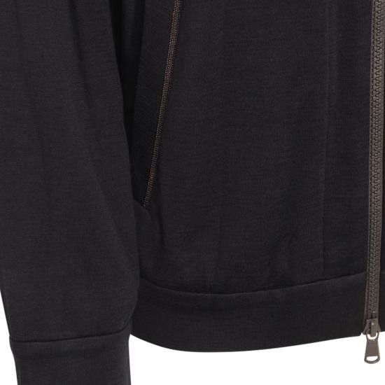 Brunello Cucinelli BRUNELLO CUCINELLI Women Hoodies MD828SB806 C8366 Blue Size S / US 4 / IT 40 - 5 Thumbnail
