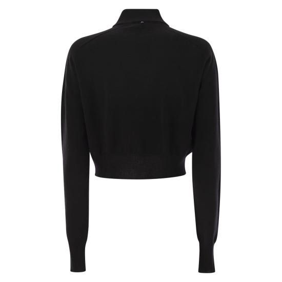 Sportmax SPORTMAX Women Sweater 2522346011600 BLACK Size M / US 6-8 / IT 42-44 - 2 Thumbnail
