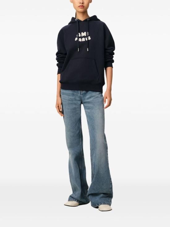 AMI AMI Men Hoodies USW275 7474011 Blue Size US L / EU 52-54 / 3 - 7 Thumbnail