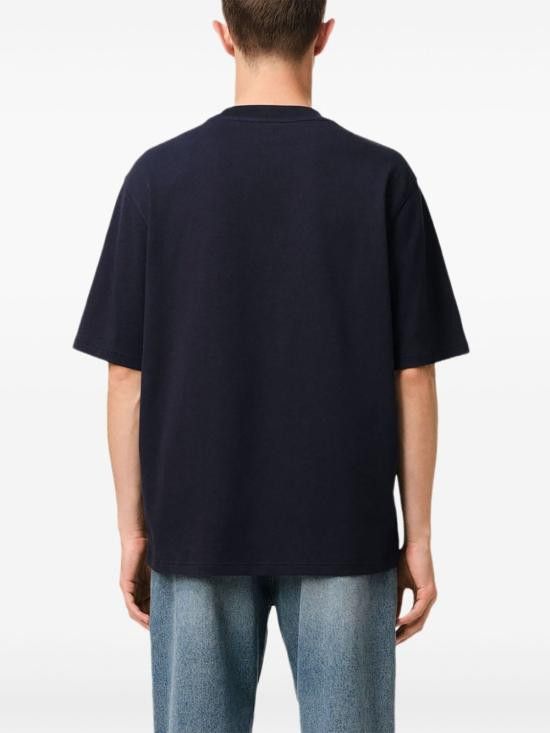 AMI AMI Men T-Shirts HTS055 7264011 Blue Size US L / EU 52-54 / 3 - 2 Thumbnail