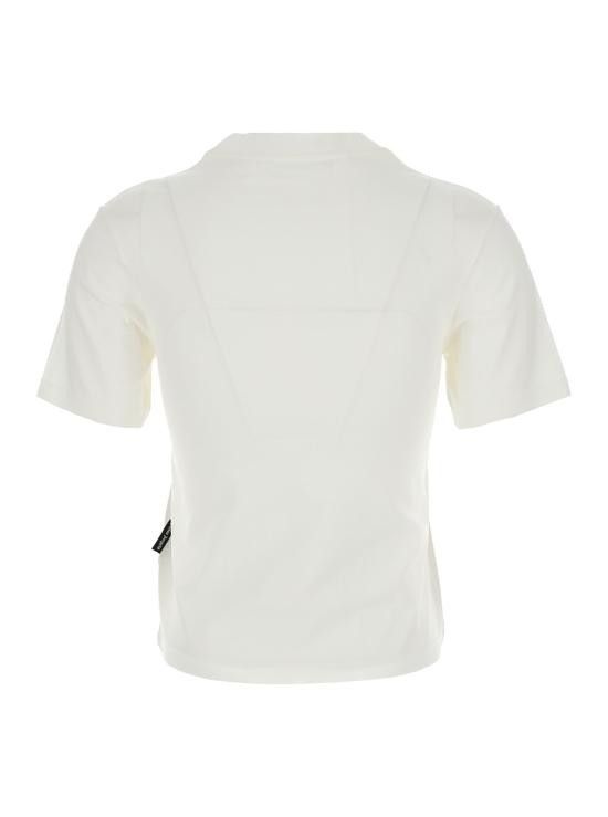 Palm Angels PALM ANGELS Women Tops PWAA044S24JER0010310 White Size L / US 10 / IT 46 - 2 Thumbnail