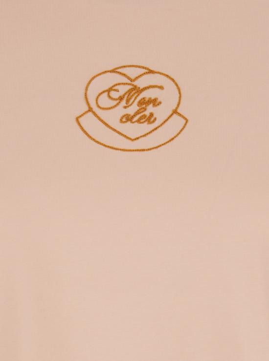 Moncler MONCLER Women Tops 8C0000989AJS519 Pink Size L / US 10 / IT 46 - 3 Thumbnail