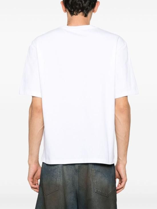Martine Rose MARTINE ROSE Men T-Shirts 603JE01000D WHT White Size US XL / EU 56 / 4 - 2 Thumbnail