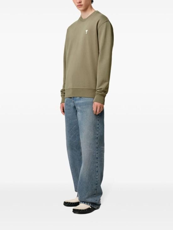 AMI AMI Men Hoodies HSW060 730375 Green Size US L / EU 52-54 / 3 - 6 Thumbnail