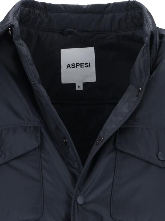 Aspesi ASPESI Men Long Tops I029 7961 C9 96101 Blue Size US M / EU 48-50 / 2 - 3 Thumbnail
