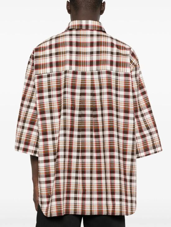 Willy Chavarria WILLY CHAVARRIA Men Long Tops WCSHT0013 029 Brown Size US S / EU 44-46 / 1 - 2 Thumbnail
