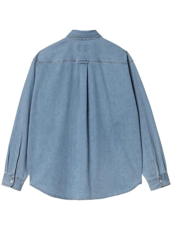 Carhartt Wip CARHARTT WIP Men Long Tops I034525 0135 Blue Size US L / EU 52-54 / 3 - 2 Thumbnail