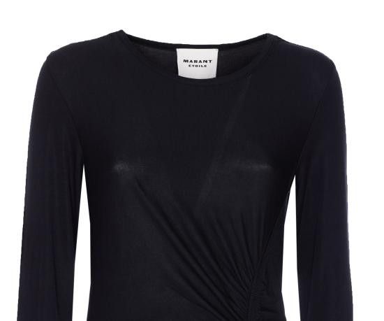 Isabel Marant Etoile ISABEL MARANT ETOILE Women Mid Skirts RO0349FB C3K01E01BK Black Size XS / US 0-2 / IT 36-38 - 4 Thumbnail