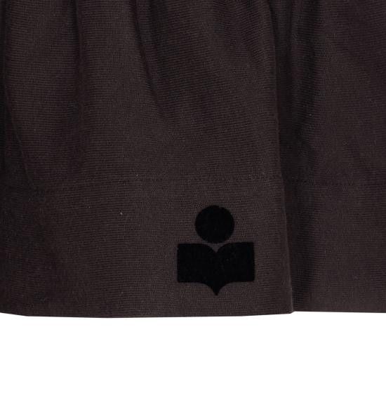 Isabel Marant Etoile ISABEL MARANT ETOILE Women Mid Skirts JU0146FC A1M07E02FK Black Size 27" / US 4 / IT 40 - 3 Thumbnail