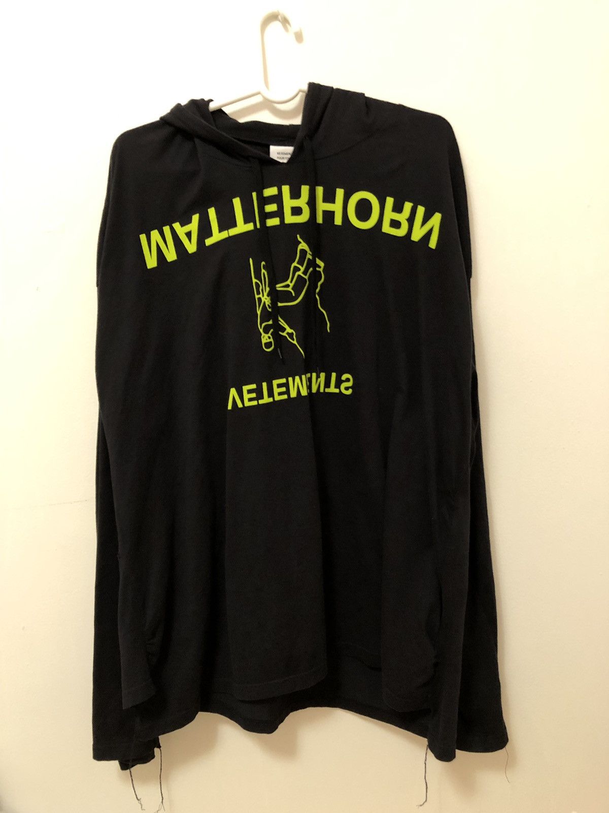 Vetements VETEMENTS MATTERHORN HOODIE | Grailed