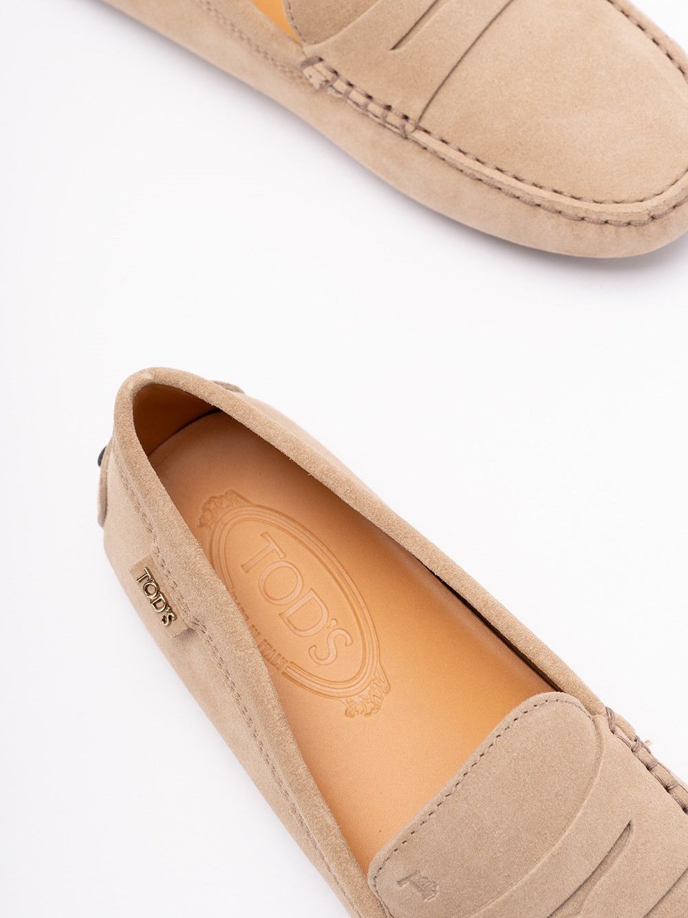 Tod's `Gommino` Loafers in Suede Size US 6 / IT 36 - 5 Thumbnail