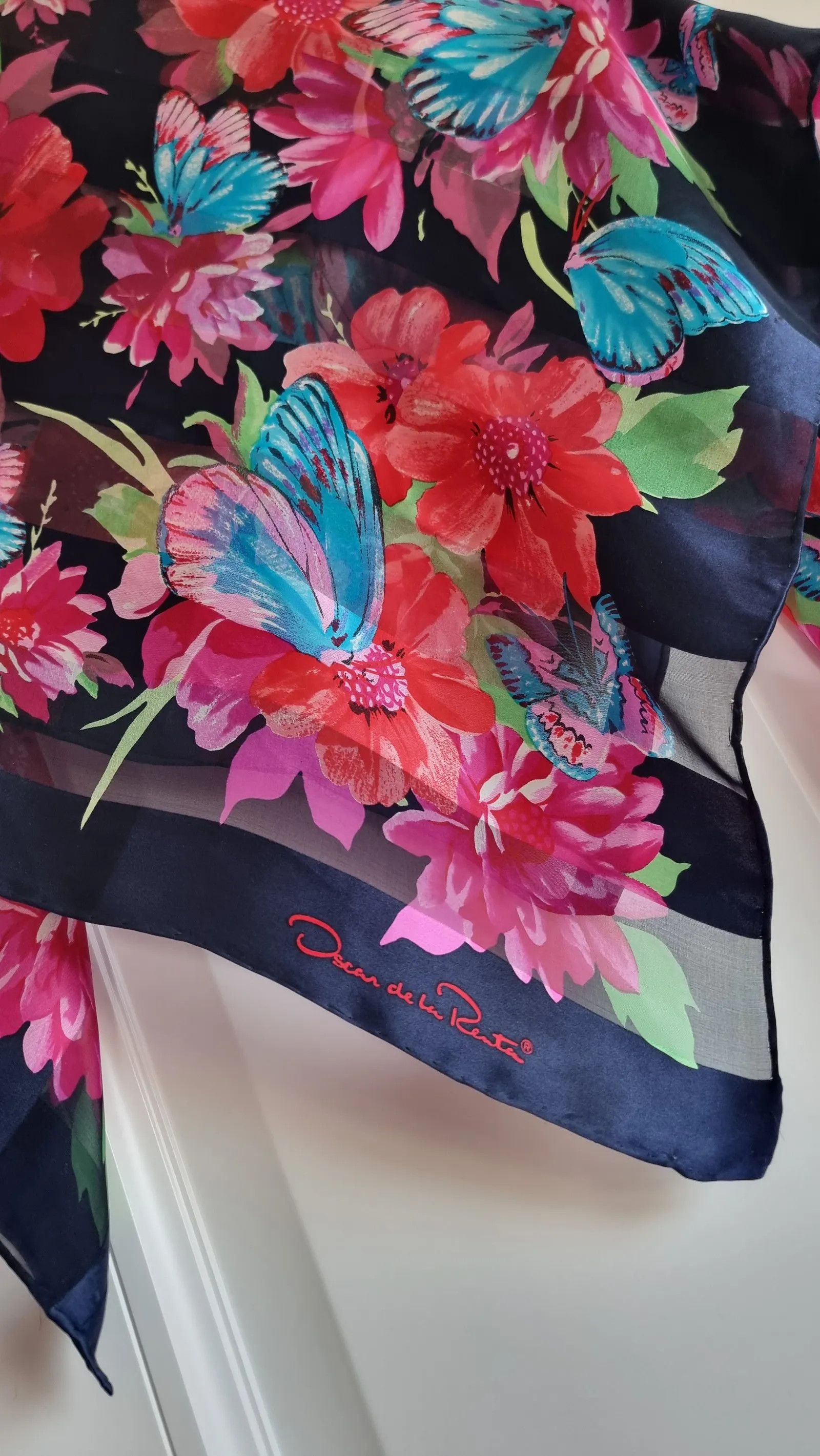 Oscar De La Renta OSCAR DE LA RENTA Scarf Size ONE SIZE - 2 Thumbnail