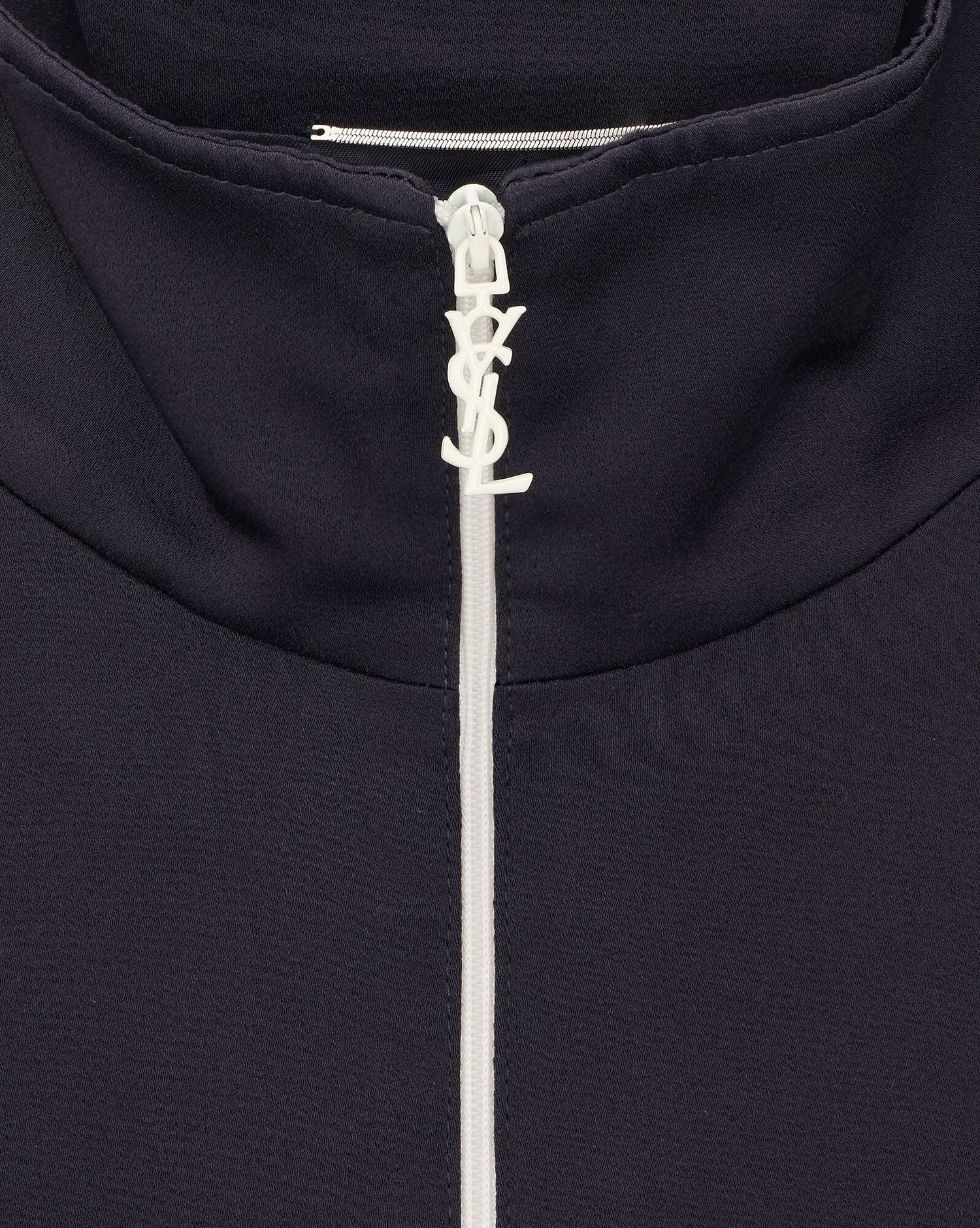 Saint Laurent Paris teddy jacket in satin crepe Size US S / EU 44-46 / 1 - 3 Thumbnail