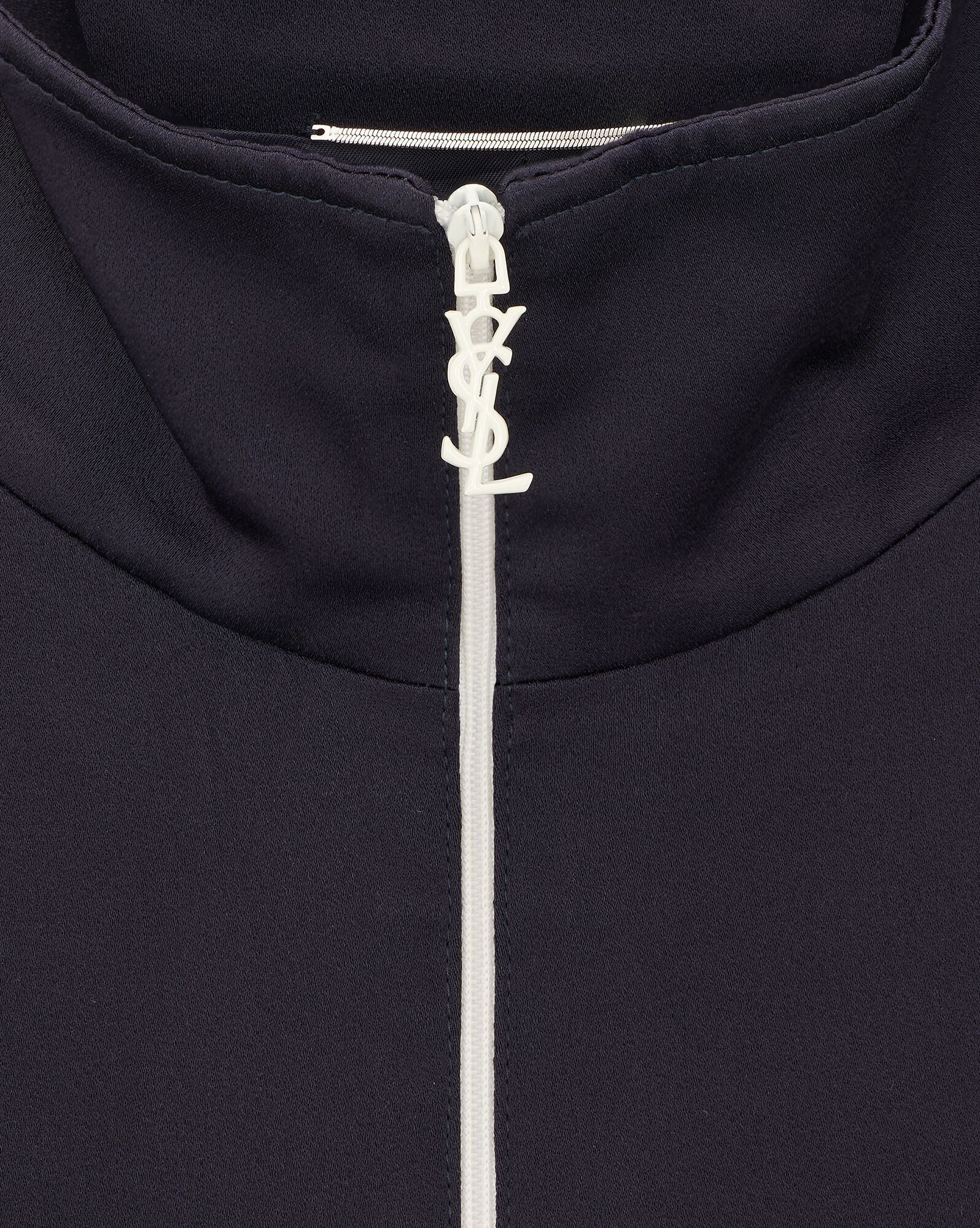 Saint Laurent Paris teddy jacket in satin crepe Size US M / EU 48-50 / 2 - 3 Thumbnail