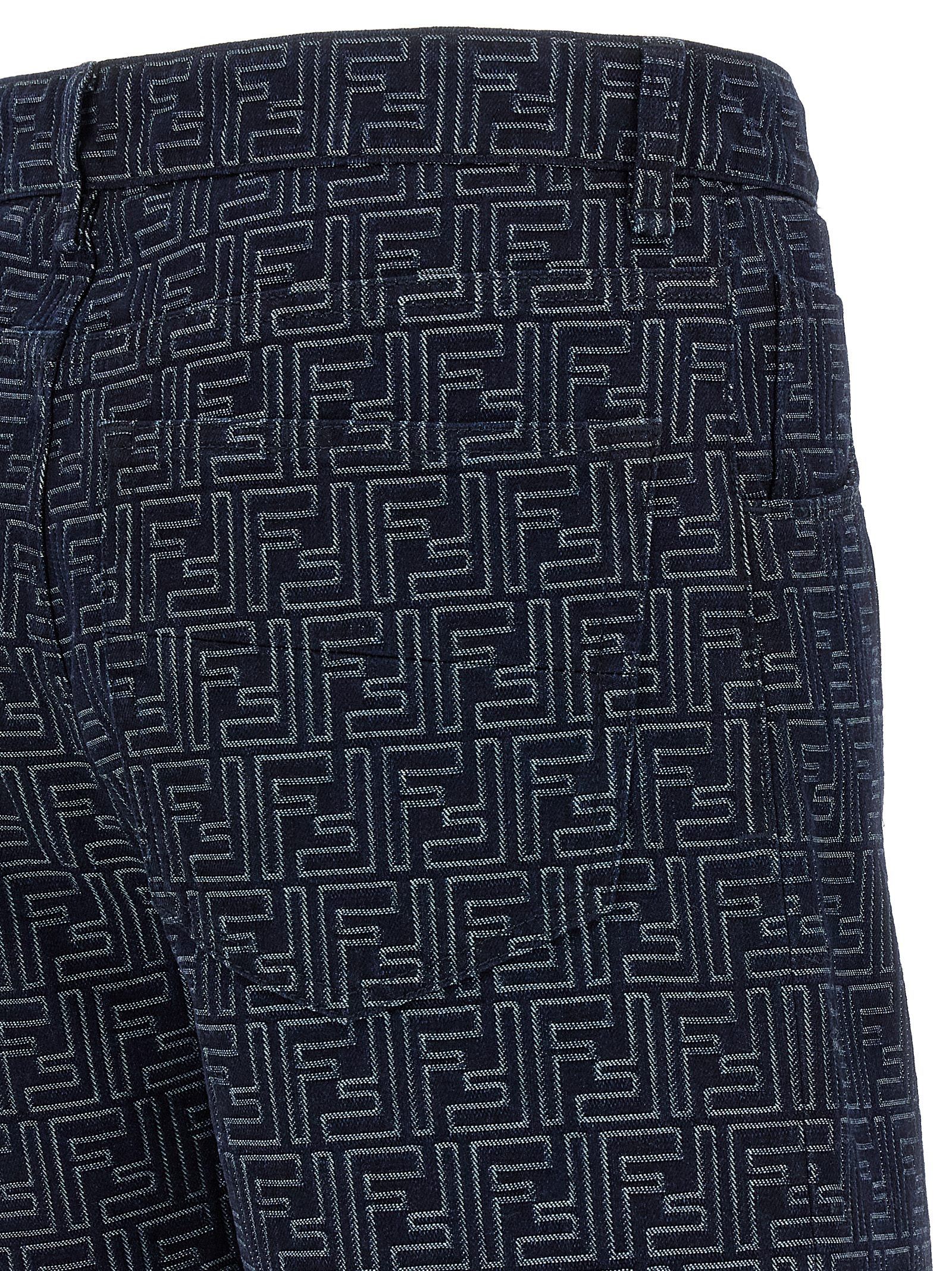Fendi Bermuda jeans Jacquard FF Size US 32 / EU 48 - 4 Thumbnail