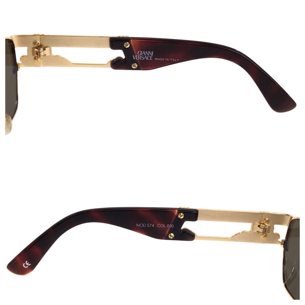 Versace Versace Gianni Versace MOD S74 Sunglasses Plastic Other MOD S74 COL 030 Size ONE SIZE - 6 Thumbnail