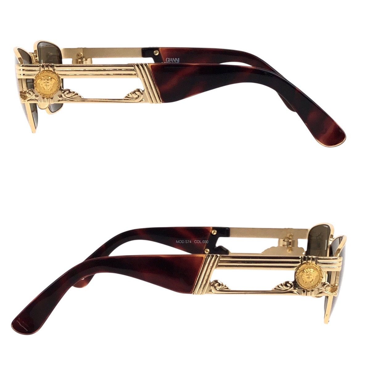Versace Versace Gianni Versace MOD S74 Sunglasses Plastic Other MOD S74 COL 030 Size ONE SIZE - 5 Thumbnail