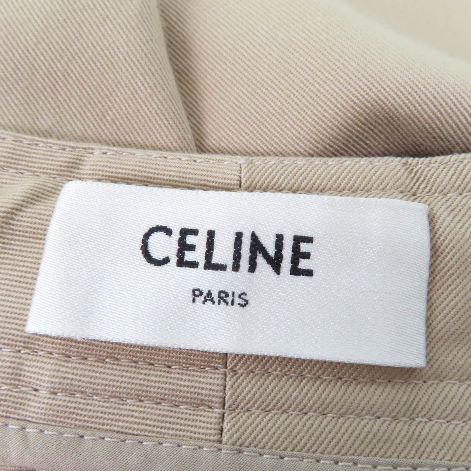 Celine Celine Celine Triomphe High Waist Pants Cotton Pants 2P06A539W DUTY FREE for USA Size ONE SIZE - 9 Thumbnail