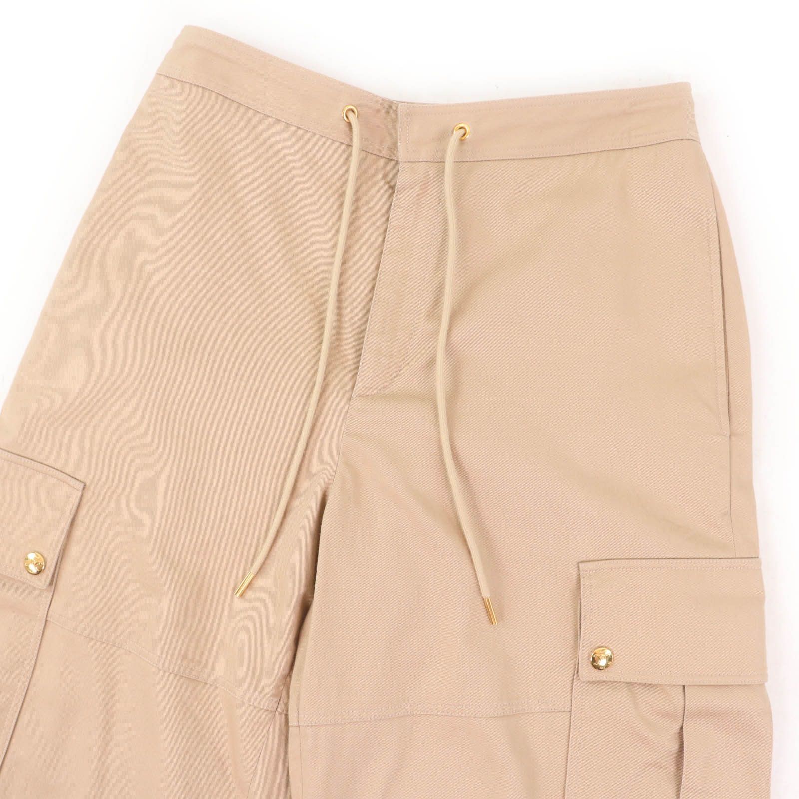 Celine Celine Celine Triomphe High Waist Pants Cotton Pants 2P06A539W DUTY FREE for USA Size ONE SIZE - 3 Thumbnail