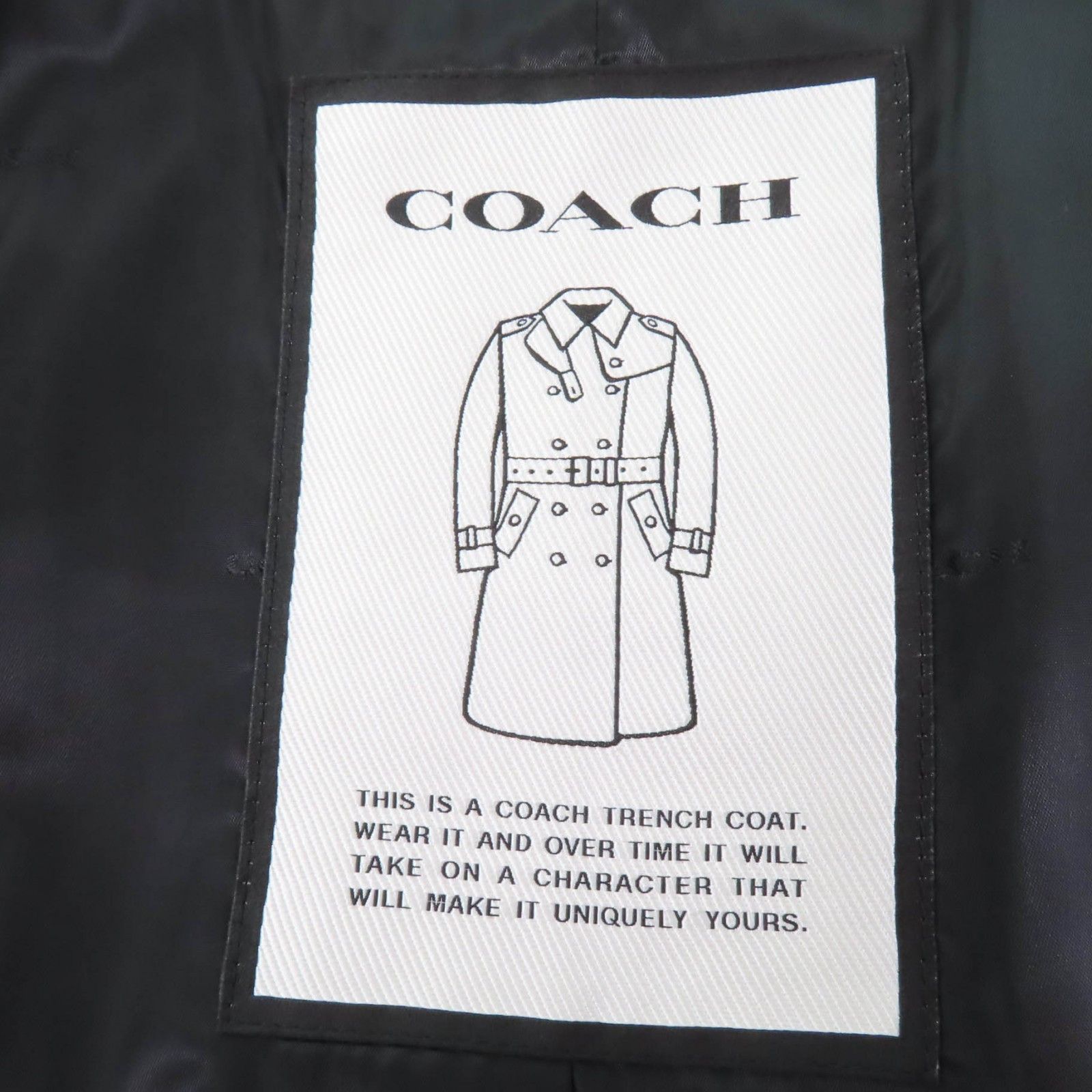 Coach Coach Coach Trench Coat Long Trench Coat Others Outerwear CX548 DUTY FREE for USA Size ONE SIZE - 8 Thumbnail