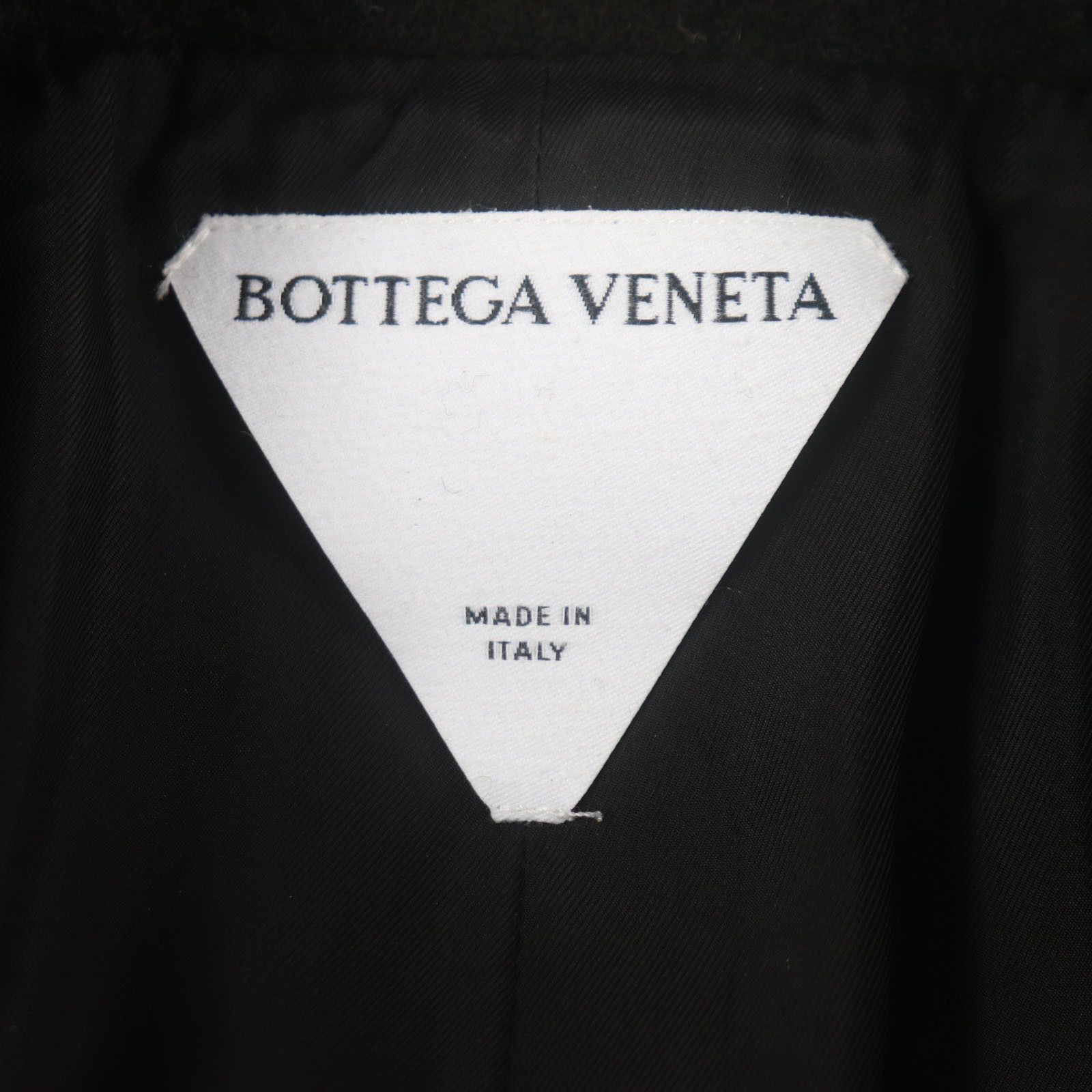 Bottega Veneta Bottega Veneta Bottega Veneta Pea Coat Wool Coat Leather Outerwear 756687 DUTY FREE for USA Size ONE SIZE - 6 Thumbnail